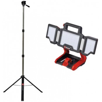 FOCO LED TRIPLO EINHELL PROFISSIONAL A BATERIA